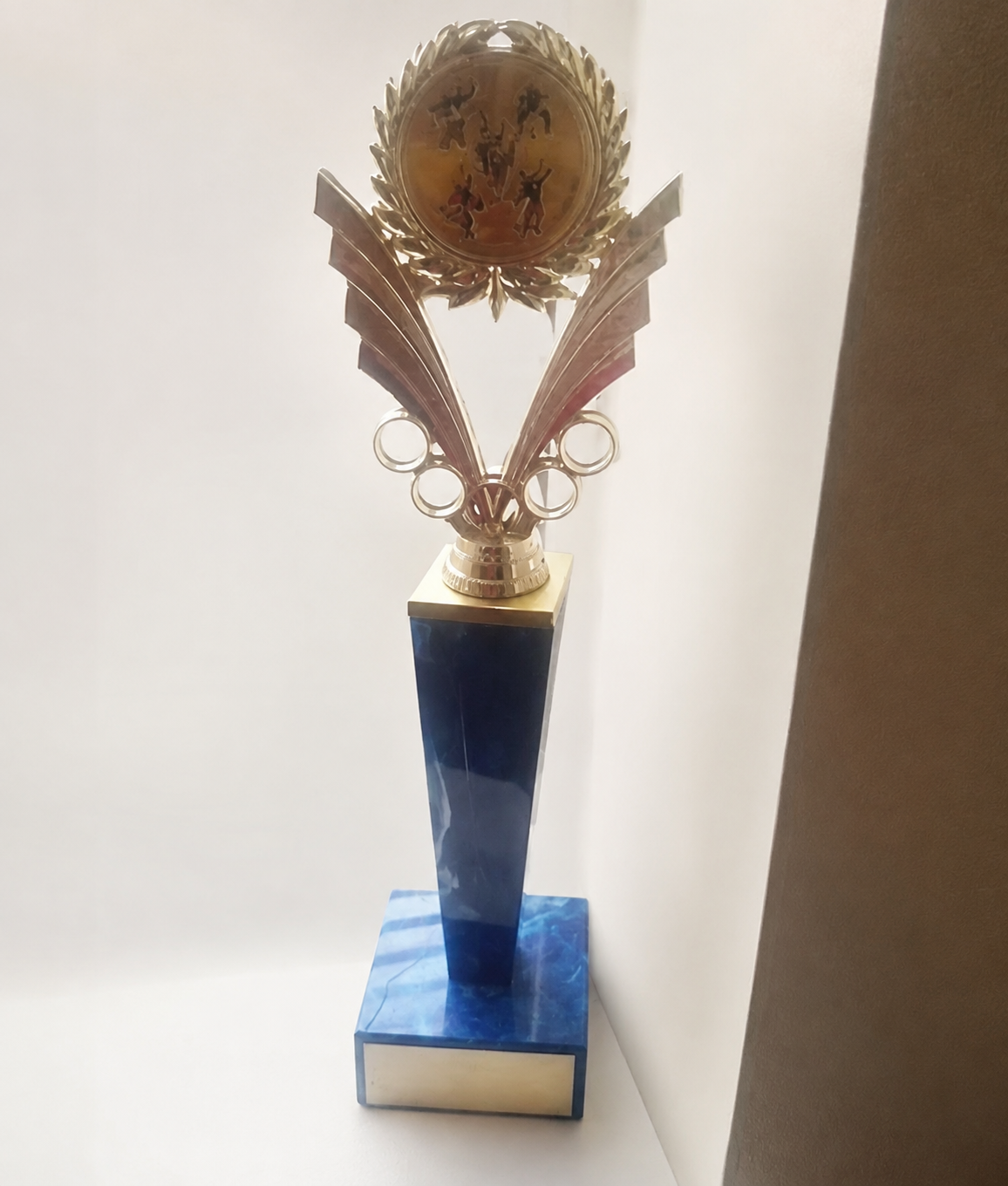 Omega Psi Phi Talent Show 1st Place Spoken Word Poetry trophy